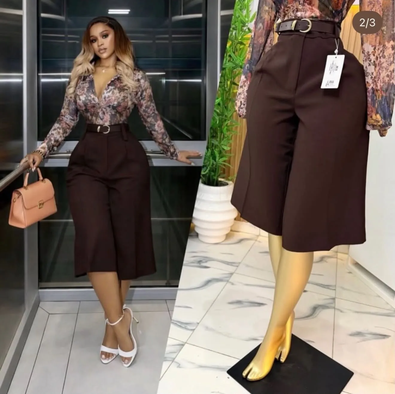 High-Waist Culottes