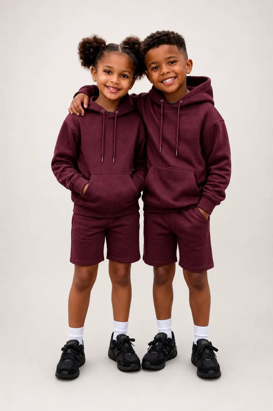 Kids' Essential Two-Piece Hoodie Set