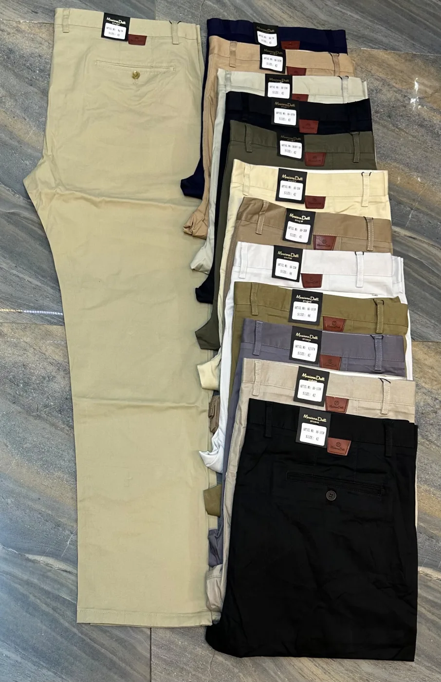 Massimo Dutti official chino trousers in 11 colourways
