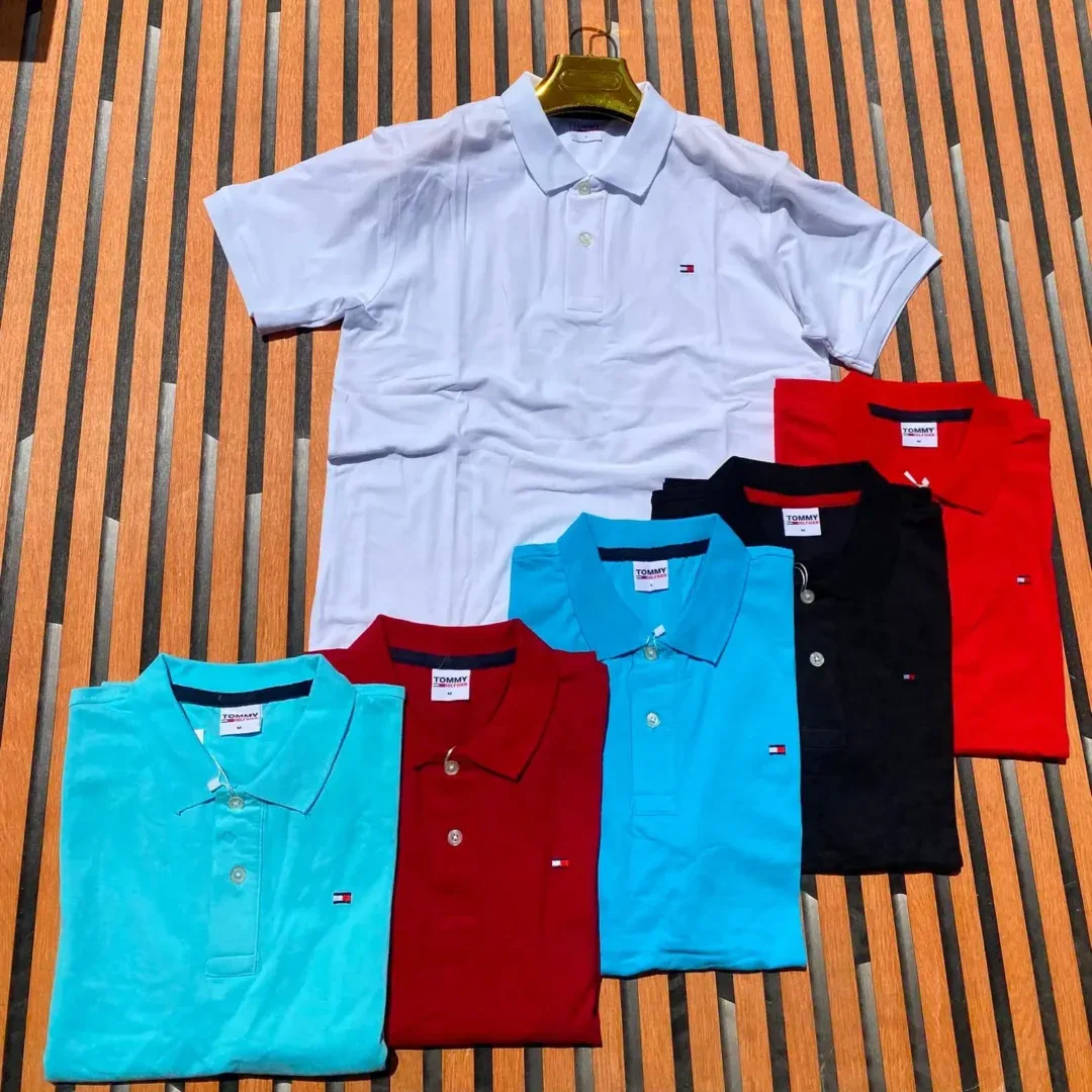 Men's Classic Embroidered Polo Shirt – Men's Wear | Vee Fashions