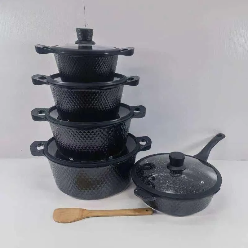 Bosch Granite Cookware Set (Black)