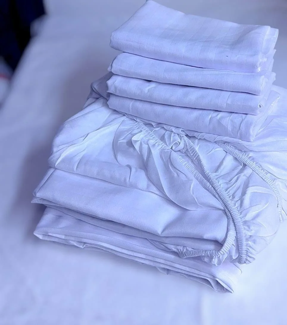 Fitted Striped Bedsheet Set