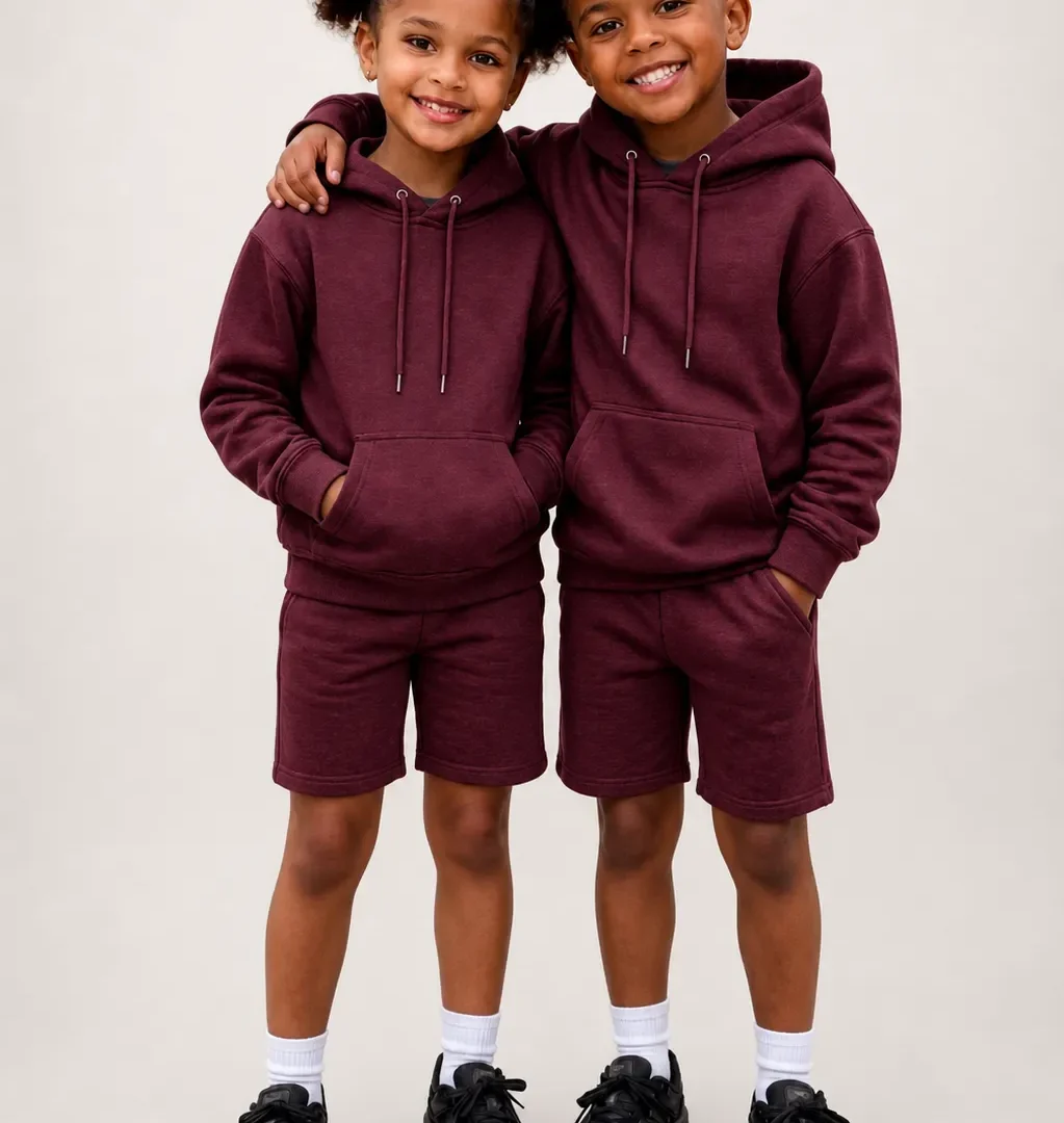 Kids' Essential Two-Piece Hoodie Set