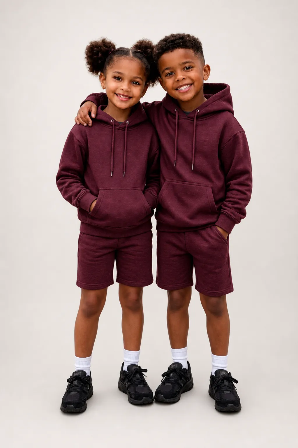 Kids' Essential Two-Piece Hoodie Set
