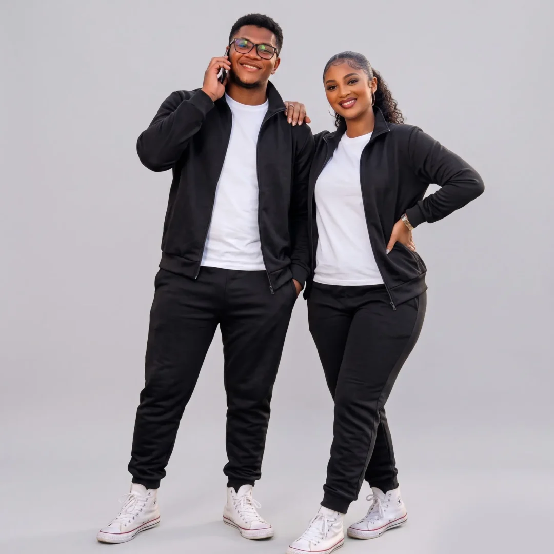 Classic Zip-Up Tracksuit Set (Unisex)