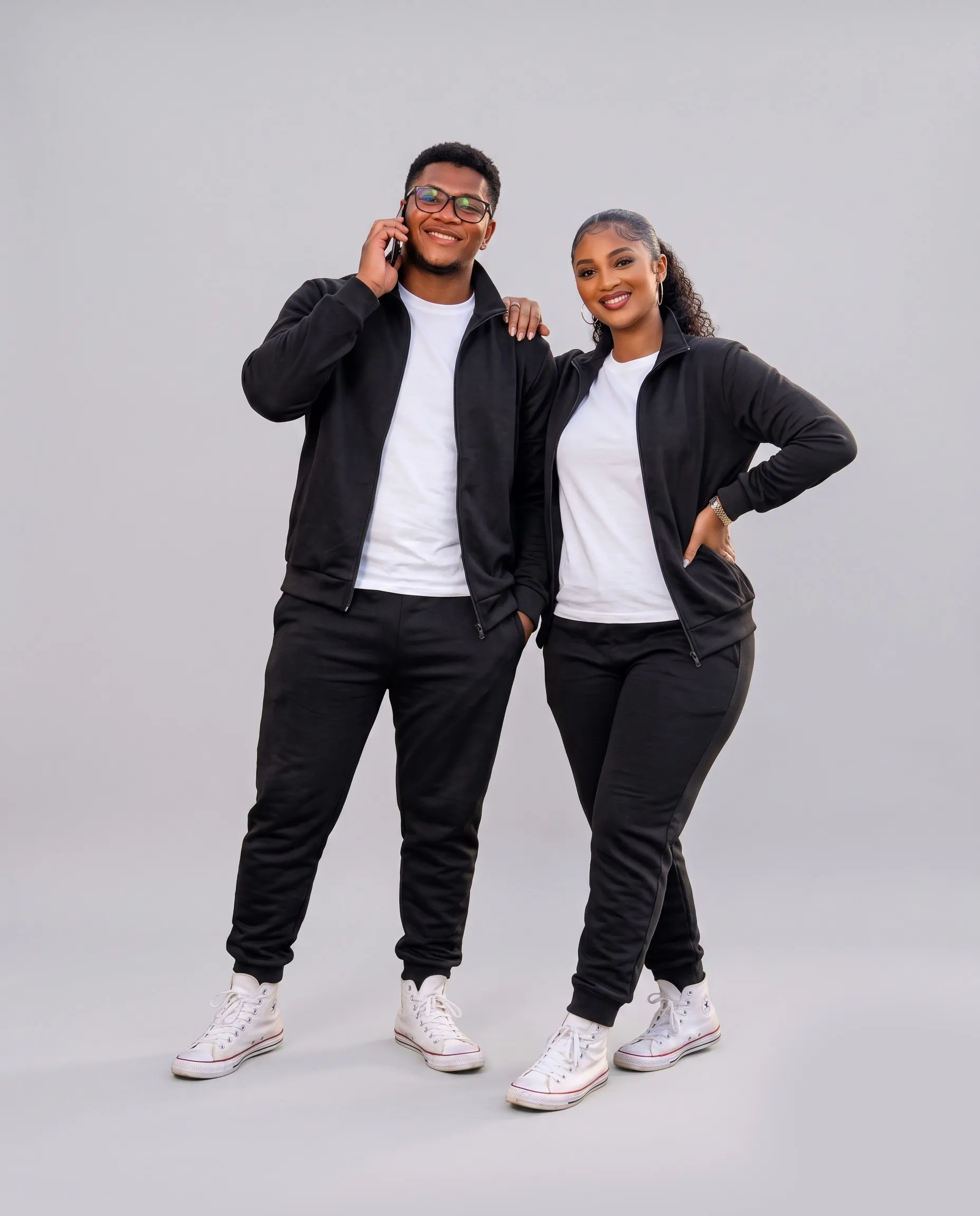 Classic Zip-Up Tracksuit Set (Unisex)